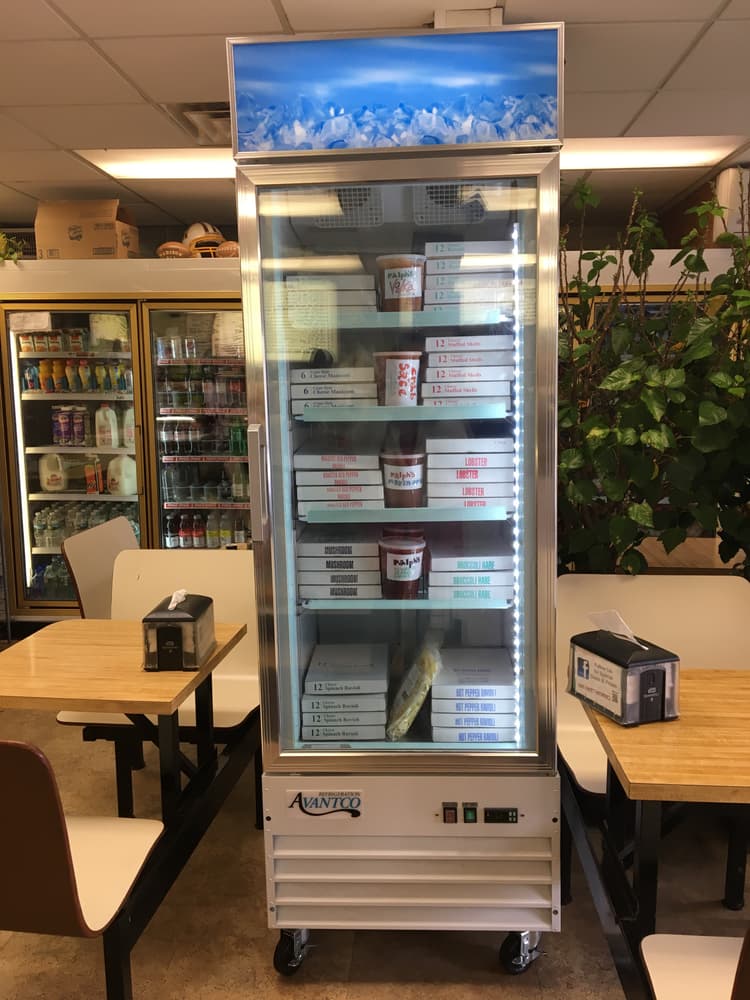 LOVE this freezer! It's great for retail. We are currently selling ravioli and our homemade  sauce!
