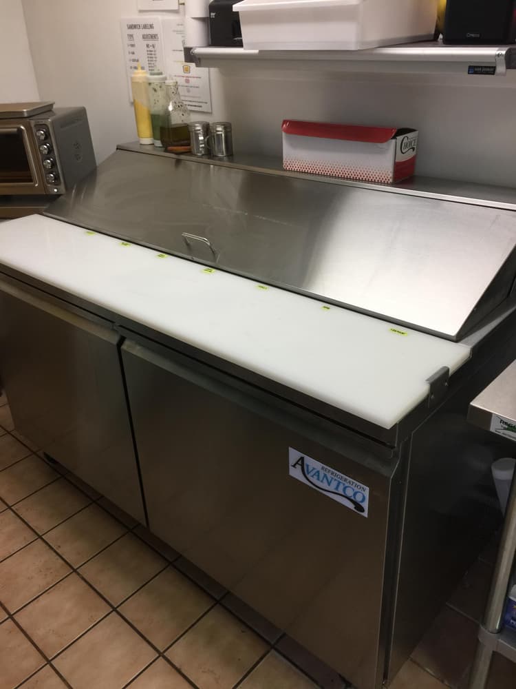 Sandwich Prep Table