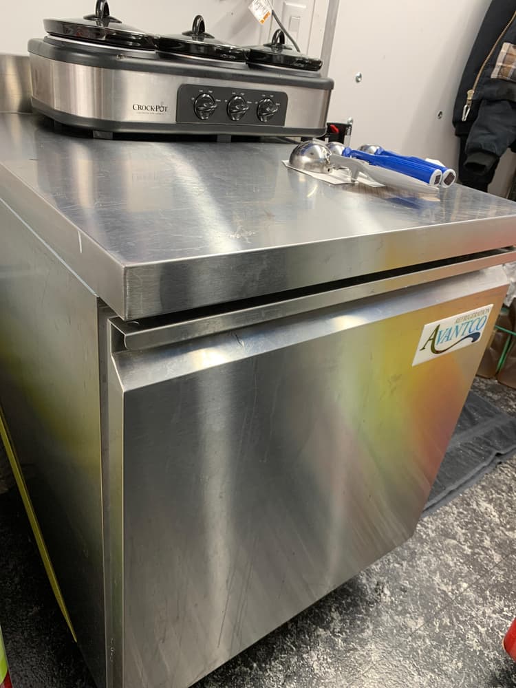 This is the unit in our food trailer.