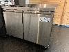 The Avantco 48" (width) Worktop Refrigerator with Backsplash