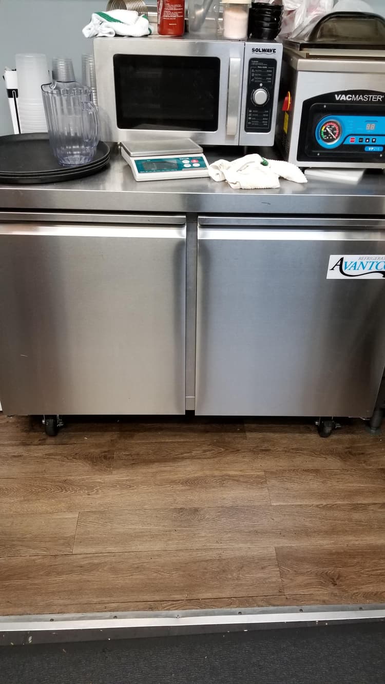 Great Fridge! Saves so much Space!