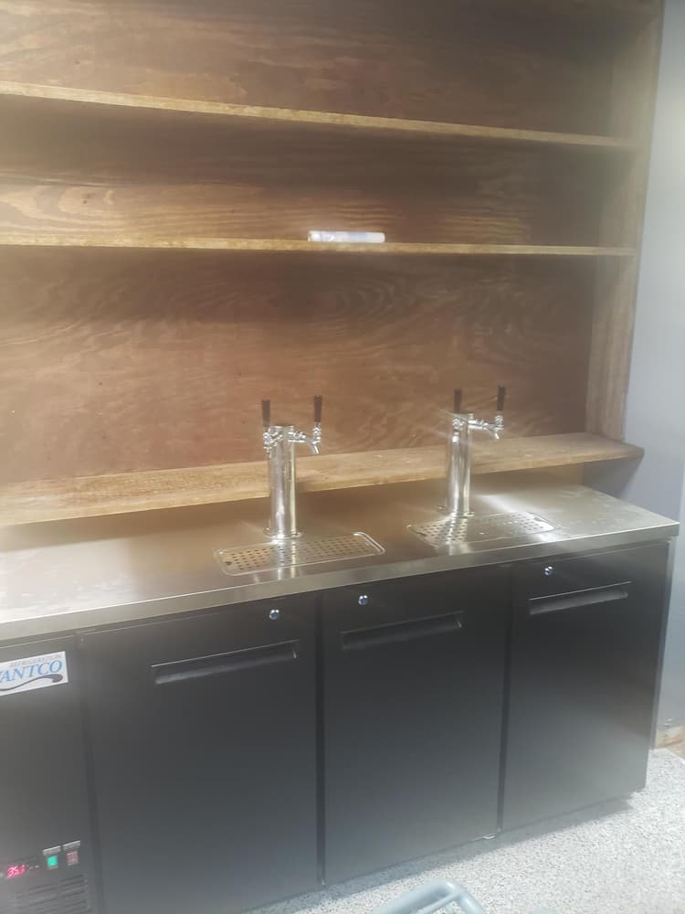 Bar area (pre opening of store)